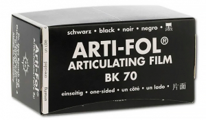 Артикуляційна фольга Bausch BK70 (чорна)