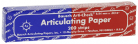 Артикуляционная бумага Bausch BK80 (синий, красный)