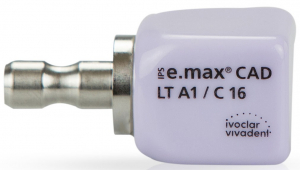 Блоки Ivoclar Vivadent IPS e.max CAD CEREC LT, С16/5 (Low translucency – низька прозорість)
