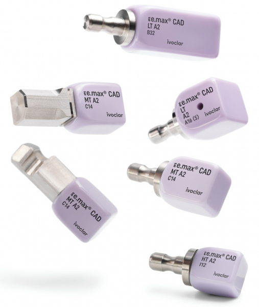 Блоки Ivoclar Vivadent IPS e.max CAD CEREC МТ, С14/5 (Medium  Translucency – середня прозорість)