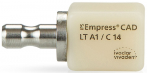 Блоки Ivoclar Vivadent IPS Empress CAD CEREC LT, С14/5 (Low translucency – низька прозорість)