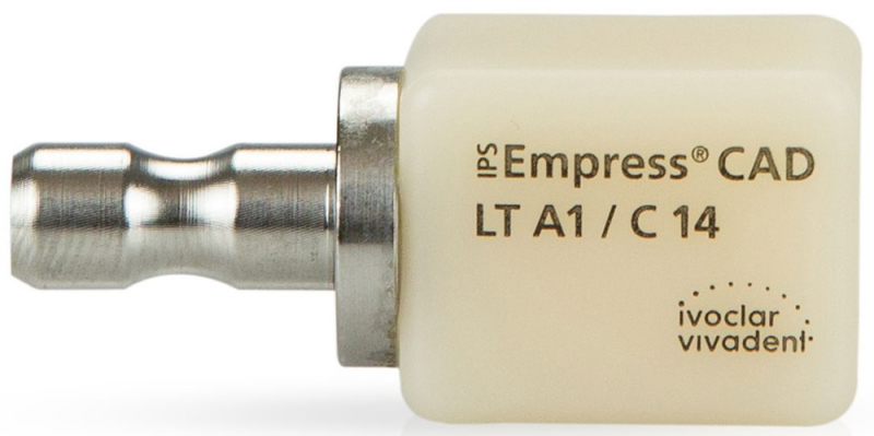 Блоки Ivoclar Vivadent IPS Empress CAD CEREC LT, С14/5 (Low translucency – низька прозорість)