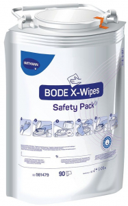 Салфетки BODE Chemie X-Wipes (в безопасной упаковке, 90 шт)