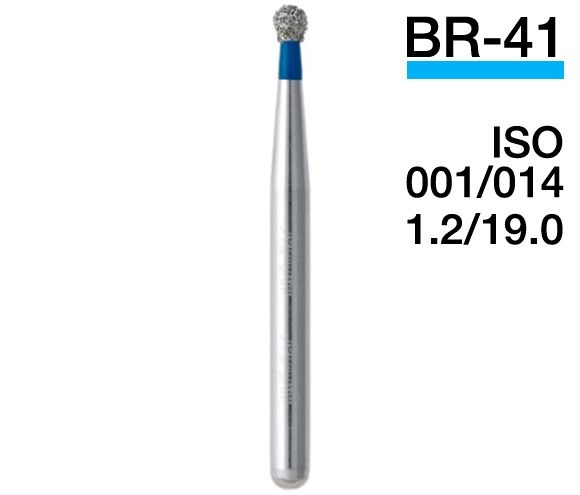 BR-41 (Mani) Алмазний бор, кулястий, ISO 001/014