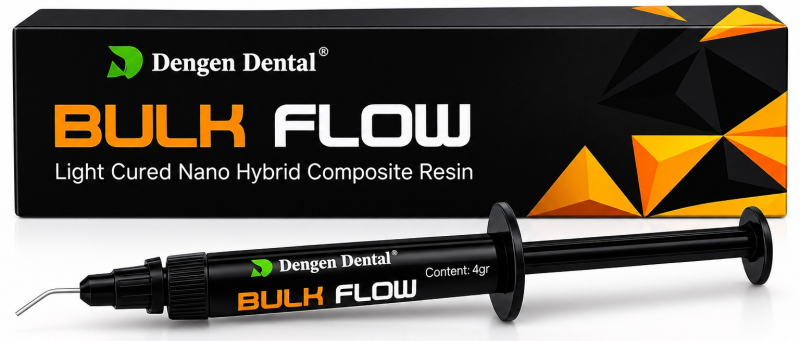 Bulk Flow, цвет А2 (Dengen) Светоотверждающий наногибридный текучий композит, 2 г