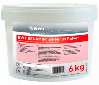 Швидкорозчинні гранули BWT BENAMIN pH-Minus Pulver (для зниження рівня pH, 6 кг)