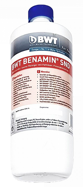 Реагент-концентрат із дезінфікуючим ефектом BWT BENAMIN SND (1 л)