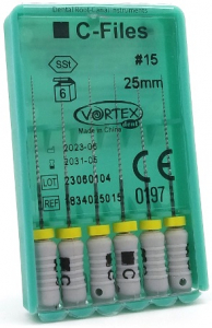 C-Files, 25 мм (Vortex) Ручные дрильборы, 6 шт