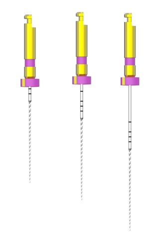 C-PATH, 25 мм, конусність - 02 (FANTA) Машинні файли, NiTi, 6 шт