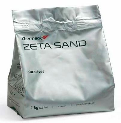 Песок (стеклянные гранулы) Zhermack zeta sand 40-70 мк (1 кг)