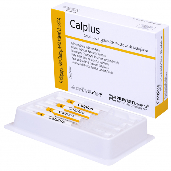 Calplus Economy Pack (Prevest DenPro) Гідроксид паста гідроксиду кальцію з йодоформом, 4х2 г (REF 40006)