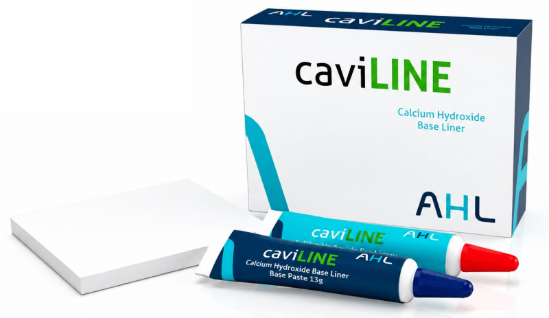 CaviLINE, 13 г + 11 г (AHL) Подкладочный материал на основе гидроокиси кальция