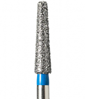 CE-12 (Mani) Алмазний бор, усічений конус, ISO 546/022, синій