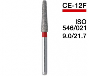 CE-12F (Mani) Алмазний бор, усічений конус, ISO 546/021