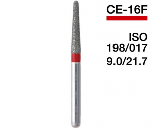 CE-16F (Mani) Алмазний бор, закруглений конус, ISO 198/017