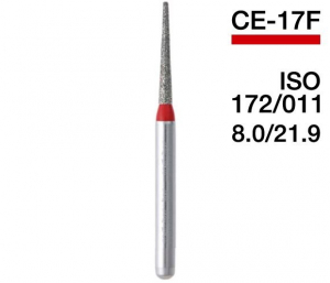 CE-17F (Mani) Діамантовий бор, міжпроксимальний, ISO 172/011