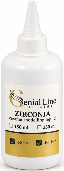 CERAMIC MODELLING LIQUID ZIRCONIA, 150 мл (Distrident Plus) Жидкость для моделирования керамики на основе циркония