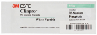 Clinpro White Varnish (3M) Білий лак з трикальційфосфатом, 0,5 мл