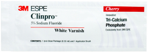 Clinpro White Varnish (3M) Білий лак з трикальційфосфатом, 0,5 мл