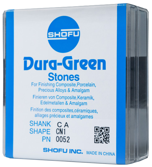 Dura-Green CA (Shofu) Карборундовые камни с керамической связкой
