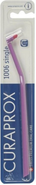 Зубна щітка монопучкова Curaprox CS 1006 SINGLE & SULCULAR (6 мм)