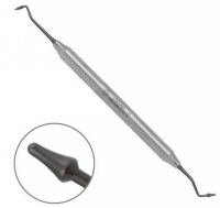 Гладилка Osung COM5 (металева ручка, двостороння, титанове покриття, для композитів та фотополімерів)