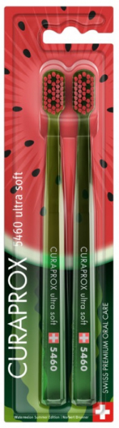 Зубная щетка Curaprox CS 5460 Watermelon Summer Edition, 2 шт