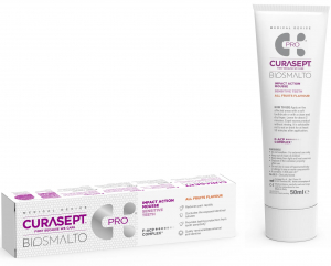 Мус Curasept Biosmalto MOUSSE SENSITIVE TEETH, FRUITS, 50 мл