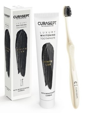Набор Curasept LUXURY WHITENING, 75 мл