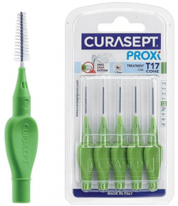 Йоржик міжзубний Curasept PROXI T17 CONE, GREEN, 6 шт, зелений