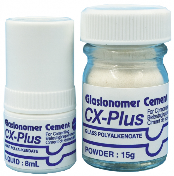 CX Plus GlasIonomer mini Set (Shofu) Набір склоіономірних цементів для фіксації, 15 г + 8 мл