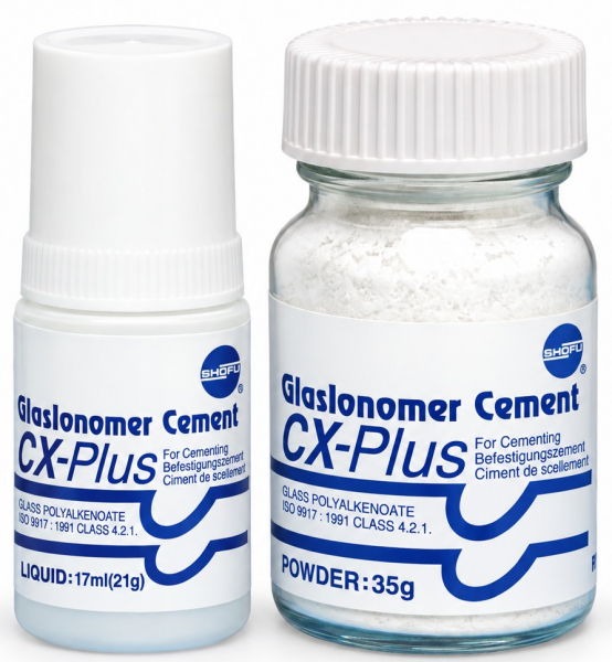 CX-Plus (Shofu) Цемент для фіксації, 35 г + 17 мл