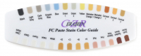 CZR FC Paste Stain Color Guide (Kuraray Noritake) Шкала цветов пастовых красителей