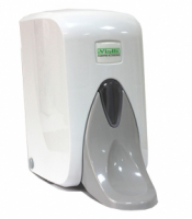 Диспенсер VIALLI для жыдкого мыла с резервуаром 500 мл (белый)