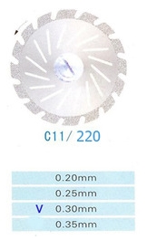 Диск алмазний двосторонній Kangda C11 (22 мм)