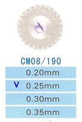 Диск алмазний двосторонній Kangda CM08 (0.25, 19 см)