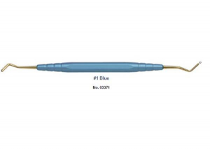 Гладилка YDM TMDU №1 (для композитов, голубая ручка, 1,5 мм)