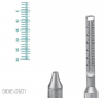 DDIE-01/01 (Meddins) Ручка для зеркала стоматологического с линейкой