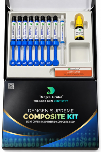 Dengen Supreme 7, Набор 7 шприцев (Dengen) Наногибридный композитный материал