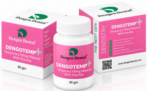 Dengotemp Plus (Dengen) Временный пломбировочный материал с фтором, 40 г