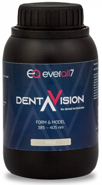 DentaVision Beige, бежевый (Everall7) Смола для 3D печати стоматологических моделей