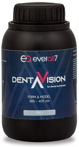 DentaVision Grey, серый (Everall7) Смола для 3D печати стоматологических моделей