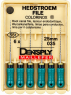 Hedstroem File (H-File) Colorinox, 25 мм (Dentsply) Ручні дрильбори, 6 шт (копія)