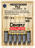 Hedstroem File (H-File) Colorinox, 31 мм (Dentsply) Хедстрем файли, 6 шт (копія)