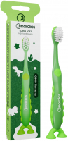 Дитяча зубна щітка Nordics Dino Green, зеленого кольору