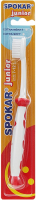 Детская зубная щетка Spokar 3433 Junior, Extra Soft, ручка - бело-розовая, щетина - бело-розовая (от 7 до 12 лет)