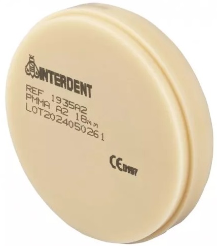 Диск PMMA Interdent, 18 мм