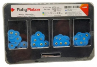 Диски полировальные Incidental RubbyPlaton, 12,7 мм (80 шт)