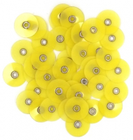 Диски шлифовальные, желтые fine Vortex, 12 мм, 50 шт