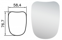 Дзеркало інтраоральне Osung DME5G (скляне, для фотографії, дитяче, HR - напилення, Occlusal)